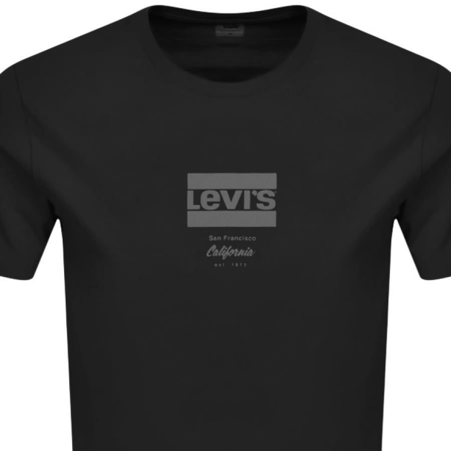 Alternative Image for ProductLevis Crew Neck Sportswear T Shirt Black2